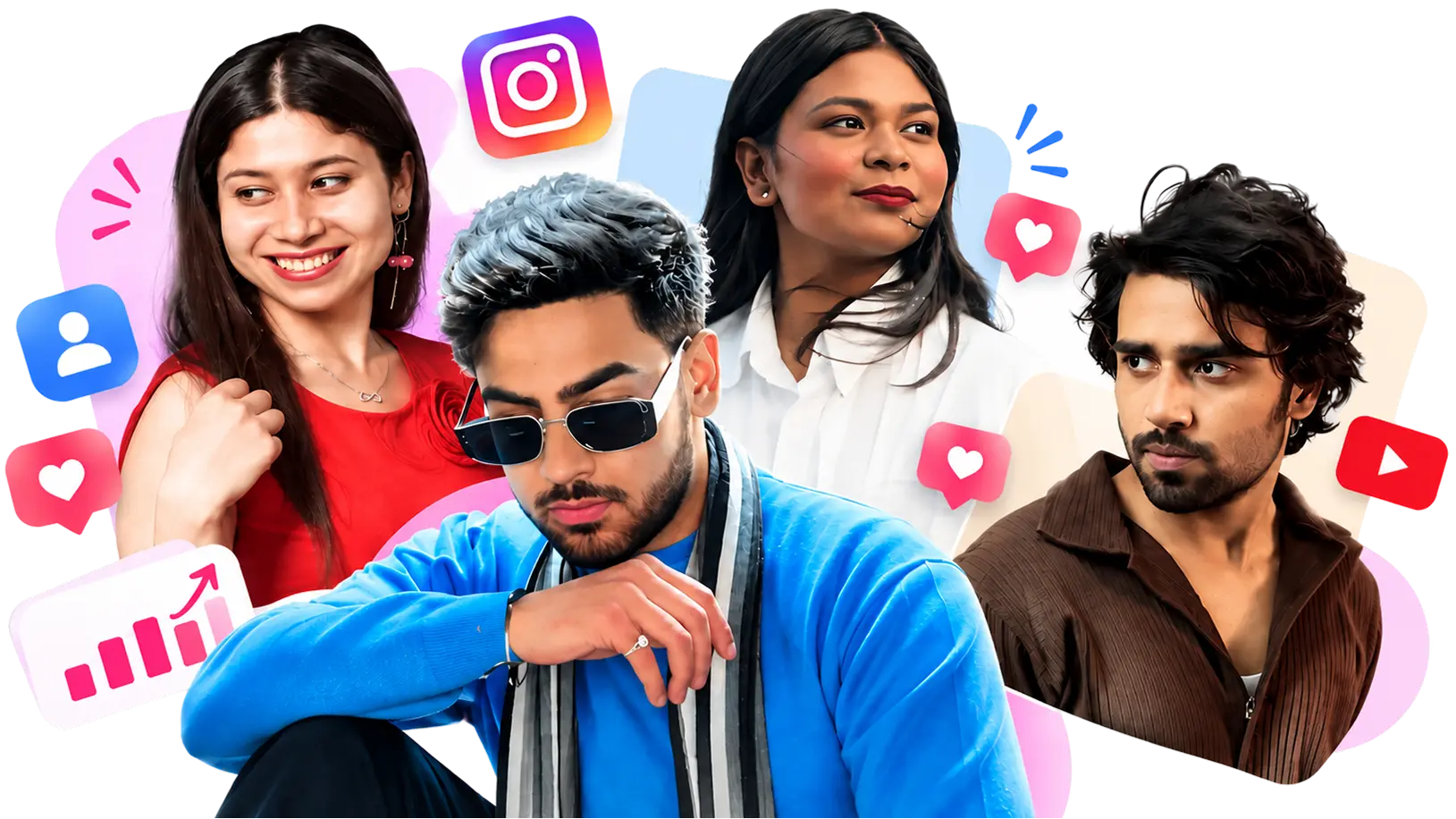 Discover top influencers in India